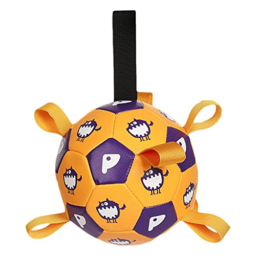 GMBYLBY 1set Outdoor Hund Interaktive Fußball Spielzeug Ausbildung Spielzeug Mit Pumpe Für Hunde Haustier Hund Beißen Kauen Spielzeug Hund Jagen Zubehör von GMBYLBY