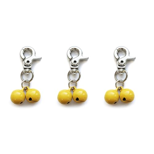 GMBYLBY Louddog Kragen Glocken Haustierkragen Zauber Jinglebells Anhänger Katzenclip Für Nachtaktivität Zubehör 3pcs Haustier Bells Accessoires GMBYLBY Louddog Kragen Glocken Haustierkragen Zauber Jinglebells Anhänger Katzenclip Für Nachtaktivität Zubehör 3pcs Haustier Bells Accessoires von GMBYLBY