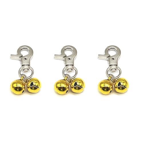 GMBYLBY Louddog Kragen Glocken Haustierkragen Zauber Jinglebells Anhänger Katzenclip Für Nachtaktivität Zubehör 3pcs Haustier Bells Accessoires GMBYLBY Louddog Kragen Glocken Haustierkragen Zauber Jinglebells Anhänger Katzenclip Für Nachtaktivität Zubehör 3pcs Haustier Bells Accessoires von GMBYLBY