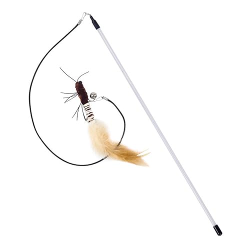 GMBYLBY Plüschlinienkatzen Stick Feline Entertainment Spielzeugkatzen Teaser Mit Rotierenden Flügel Für Gesunde Aktivitäten GMBYLBY Plüschlinienkatzen Stick Feline Entertainment Spielzeugkatzen Teaser Mit Rotierenden Flügel Für Gesunde Aktivitäten von GMBYLBY