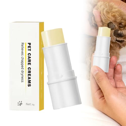 GMTEO Paw Ointment Stick, 2024 Neu Pfotenbalsam Hund,Pfotenpflege Hund mit Sheabutter für Hunde Katzen im Herbst/Winter, Pfotenschutz Hund für Wundheilung und den Pfotenschutz beim Hund (1 Stück) von GMTEO