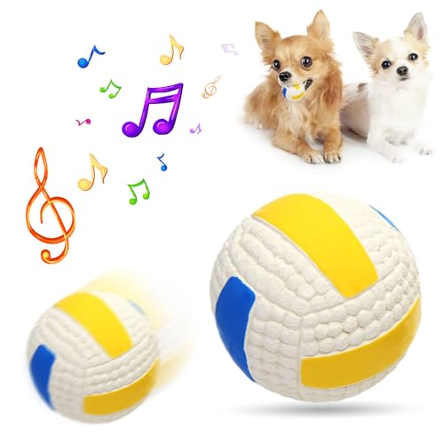 Immortal Toy for Aggressive Chewers, 2024 Neu langlebig weich hundespielzeug Ball, hochwertig Hundeball Unzerstörbar für Große Mittelgroße Kleine Hunde (Tennis - 2 Stück) von GMTEO