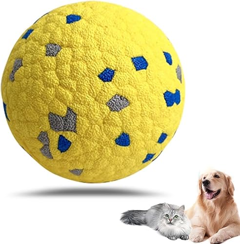 GMVVAC Mellow Beruhigungsball für Hunde, Kauball für Hunde mit hoher Rückfederung, langlebiges Beißspielzeug, Wasserspielzeug-Apportierball, lustiges Spielzeug und Kauspielzeug für Hunde von GMVVAC