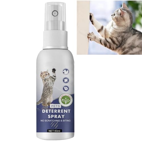 GNAUMORE Kratzfestes Spray für Katzen,Kratzfestes Spray,Kratzschutz fur KatzeHund,Anti Kratz Spray fur Katzen,Katzenfernhaltespray,Katzenfernhaltespray Möbel,Kratzfestes Spray für Katzen von GNAUMORE