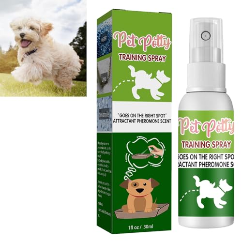 GNAUMORE Töpfchentrainingsspray, Welpentrainingsspray, Lockstoff, Töpfchentrainingsspray, Hundetöpfchentrainingsspray, Lockstoffspray, Trainingshilfe-Spray, Hundetraining-Toilettenspray von GNAUMORE