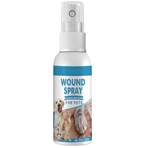 GNAUMORE Wundpflege für Katzen, Wund- und Hautpflege für Hunde und Katzen, Haut- und Wundpflege für Haustiere, zur Reinigung und Wundpflege, optimale Wundpflege, 30 ml von GNAUMORE