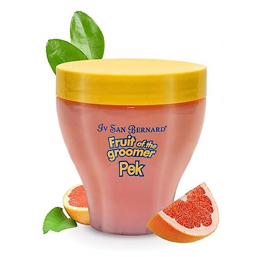 Rosa Grapefruitmaske - Hundemaske - 250 ml - für einen helleren und regenerierten Mantel - Hygieneartikel für Hunde - Ideal für mittleres Haar - IV San Bernard von GNCPets