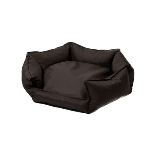 GO GIFT Haustierbett, XXL, schwarz, 90 x 16 x 76 cm von GO GIFT