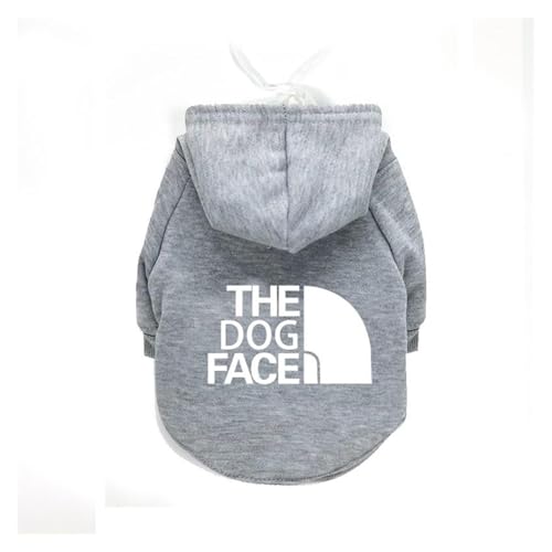 Haustier-Kapuzenpullover mit Buchstaben-Design, coole Hundekleidung für französische Bulldoggen, Pullover, Sweatshirt, Mäntel, kleine und mittelgroße Hunde, Chihuahua (11, XXL) von GOFDASY