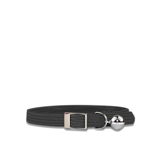 Elastisches Katzenhalsband, Schwarz von GOO EEZ