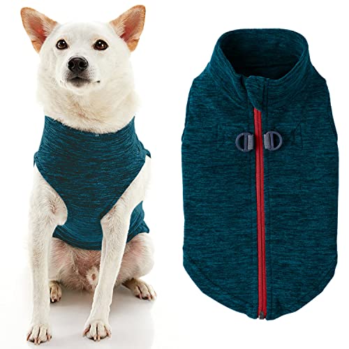 GOOBY Zip Up Fleece-Weste für kleine Hunde von GOOBY