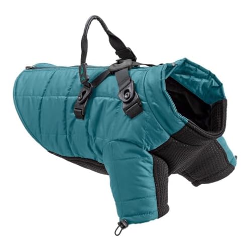 Gooby Alpine Explorer – Celestial, wasserdichte Jacke mit Kreuzverschluss, für kleine Hunde und mittelgroße Hunde von GOOBY