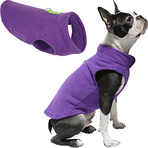 Gooby Fleece-Weste Hundepullover – Lavendel, klein – warmer Pullover aus Fleece mit O-Ring-Leine – Winter kleiner Hund Pullover Mantel – kaltes Wetter Hundekleidung für kleine Hunde Junge oder Mädchen Gooby Fleece-Weste Hundepullover – Lavendel, klein – warmer Pullover aus Fleece mit O-Ring-Leine – Winter kleiner Hund Pullover Mantel – kaltes Wetter Hundekleidung für kleine Hunde Junge oder Mädchen von GOOBY