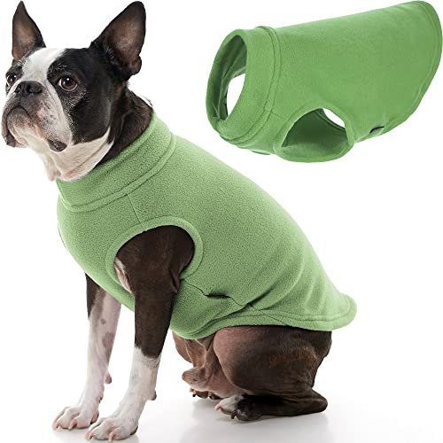 Gooby Hundepullover aus Stretch-Fleece, Warmer Pullover, Fleece-Hundejacke, Winter-Hundekleidung für kleine, große Hunde, Jungen oder Mädchen, weiche, super Dehnbare Fleece-Weste, Hundepullover, von GOOBY