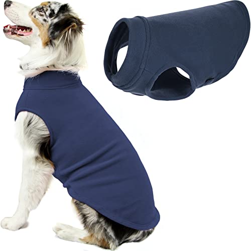 Gooby Hundepullover aus Stretch-Fleece, Warmer Pullover, Fleece-Hundejacke, Winter-Hundekleidung für kleine, große Hunde, Jungen oder Mädchen, weiche, super Dehnbare Fleece-Weste, Hundepullover, von GOOBY