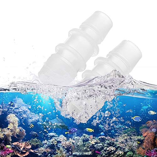 GOTOTOP 10 Stück Aquarium Pipe Adapter, PVC Aquarium Wasserrohr Adapter Transparenter Wasserschlauchanschluss für Aquarium Aquarium und Hydroponic(#1) von GOTOTOP