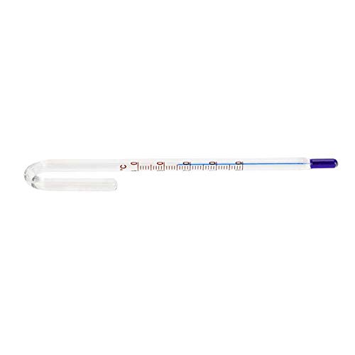 GOTOTOP Aquarium U-förmiges hängendes Glasthermometer, Aquarium Wassertemperaturmonitor hochpräzise(12mm) von GOTOTOP