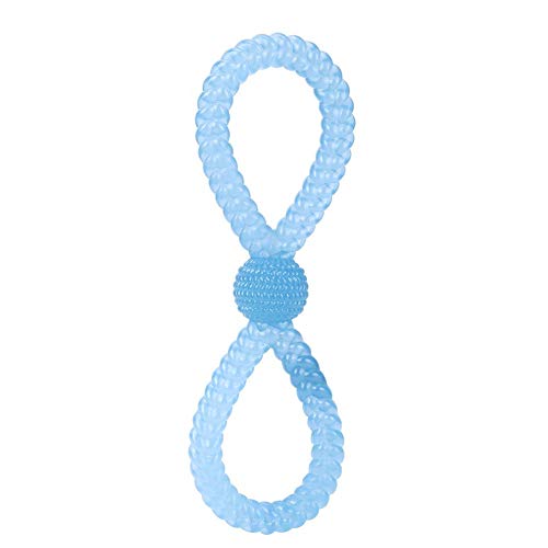 GOTOTOP Haustier Kauspielzeug, Elastic Rubber Pet Biting Toy Backenzähne Interaktives Trainingsspielzeug für Hunde(Blau) von GOTOTOP