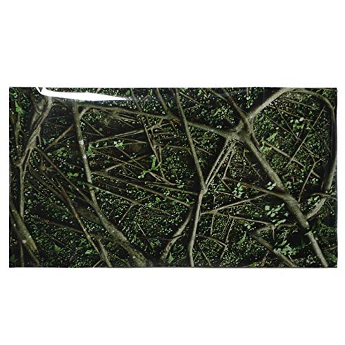 GOTOTOP Reptile Tank Poster, Bäume und Dschungel Muster Aquarium Hintergrund Poster PVC Selbstklebende Aufkleber Reptile Tank Wallpaper Dekoration(91 * 50cm) von GOTOTOP