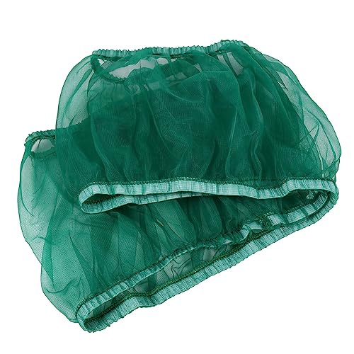 GOTOTOP Universal Vogelkäfig Saatgut Catcher Samen Guard Papagei Mesh Net Cover Stretchy Shell Rock Traps Cage Basket Soft Airy Papagei Cage Rock (Grün) von GOTOTOP