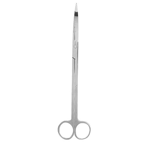 GOTOTOP Wassergrasschere aus rostfreiem Stahl, Trimmwerkzeug für Wasserpflanzen für Aquarium Aquarium Straight Elbow Waves Head Long Scissors(Curved Scissors) von GOTOTOP