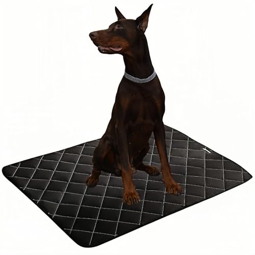 wasserdichte Haustier Decke,Hundedecke für unterwegs, Reisedecke, Restaurantdecke zum mitnehmen mit Tasche, wasserdichte Outdoor/Indoor Hundematte 120 x 90 cm von GOVNPJ