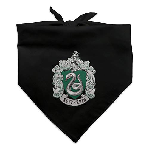 GRAPHICS & MORE Harry Potter Slytherin Hundehalstuch, bemaltes Wappen von GRAPHICS & MORE