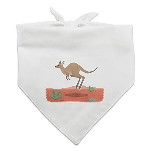 Hundehalstuch mit Känguru-Hopping in the Australian Outback von GRAPHICS & MORE