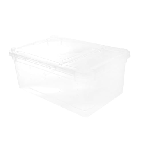 1Stk Aufzuchtbox für Insekten Bausatz klares Reptilienbecken Tank Gecko Terrarium Gecko-Terrarium gehäuse Spinnenzuchtkästen Kaufen Sie einen Spinnenzuchtkoffer Plastik Transparent GREENADSCAPE von GREENADSCAPE