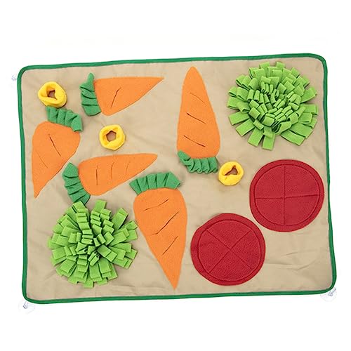 GREENADSCAPE 1stk Pet Sniffing Pad Slow-Food-Matte Für Hunde Leckerli-spendermatte Für Hunde Langsame Fressmatte Für Haustiere Hund Nase Arbeitsdecke Trainingsunterlage Für Hunde Polarfleece von GREENADSCAPE