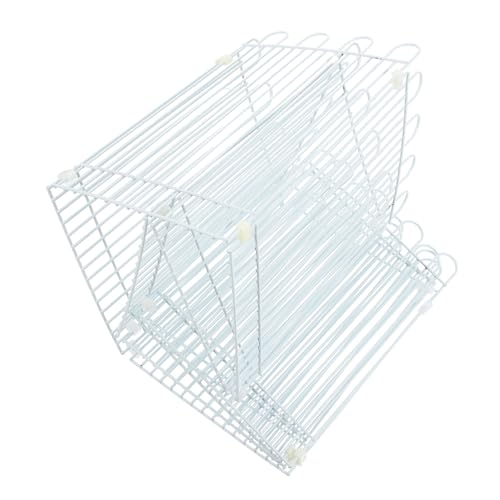 GREENADSCAPE 1 Satz Hamster Gehege Welpenspielstall Für Drinnen Laufstallplatten Kleiner Laufstall Für Haustiere Kleintiere Liefern Haustiergitter Für Den Innenbereich Haustiertor Weiß Plastik von GREENADSCAPE