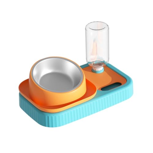 GREENADSCAPE 1 Satz Katzennapf pet Water Bowl katzenschüssel Futterautomat für Katzen trinkhut hundefutterspender Fressnapf für Haustiere Haustierzubehör Futterspender für Haustiere pp Blue von GREENADSCAPE