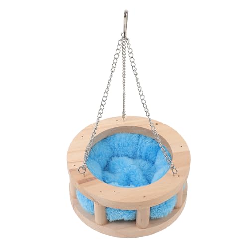 GREENADSCAPE 1 Set Hamster Hängematte Hamster Ruheunterlage Igel Spielzeug Rattenbett Sittich Spielzeug Kleiner Hund Kauspielzeug Stofftier Hamsterschaukel Nest Haustierspielzeug von GREENADSCAPE