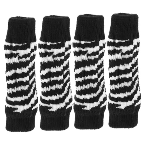 GREENADSCAPE 1 Set Hundesocken Tragbare Hundebeinschützer Bezaubernde Hundesocken Zebra Hunde Ellbogenschützer Elastische Zebra Socken Für Hundebeinwärmer Für Hunde Hundegamaschen von GREENADSCAPE