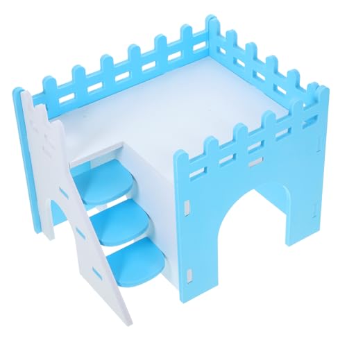 GREENADSCAPE 1 Set Versteck Für Kleine Haustiere Mäuseplattform Übung Klettern Kleiner Hamster Spielplatz Klettern Kleine Haustiere Waldhaus Eichhörnchen Ananasbett von GREENADSCAPE