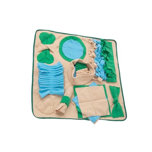 GREENADSCAPE 1 Stück Hunde Schnüffelmatte Hunde Trainingsmatte Hunde Schnüffelmatte Langsame Hundematte Hundetraining Futtermatte Hunde Puzzle Matte Welpen Kauspielzeug Hunde von GREENADSCAPE