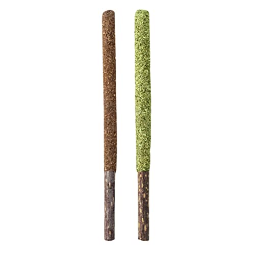 GREENADSCAPE 12st Katzenspielzeug Snack Zum Lecken Von Haustieren Katzenminze-Sticks Spielzeug Für Kätzchen Leckereien Für Katzen Hund Katze Beißstäbchen Katzensnack Katze Zahnt Polygonum Holz von GREENADSCAPE