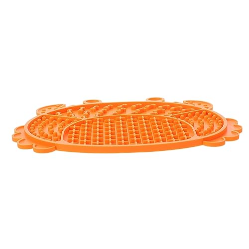 GREENADSCAPE Slow Food Fütterung Futternapf für Hunde Slow Eat Pad Silikon Futternapf für Haustiere Leckpad für Katzen Anti-Rutsch-Matte für Haustiere von GREENADSCAPE