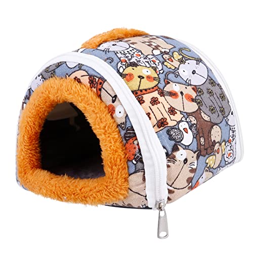 GREENADSCAPE 1Stk Haustiernest haustierbett pet Bed Haustierhöhle Meerschweinchenbett Schlafbett für Welpen Schlafhaus für Haustiere katzenhöhle Schlafnest für Haustiere Haustier warmes von GREENADSCAPE