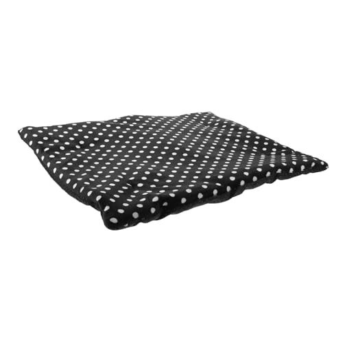 GREENADSCAPE 1Stk Heizkissen pet Heating pad Haustier-Heizmatte Wasserfestes Hundebett Heizdecke Hundeschlafsofa Heizmatte für kleine Hunde Bodenmatte mit konstanter Temperatur Baumwolle Black von GREENADSCAPE