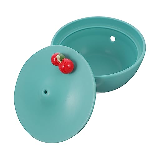 GREENADSCAPE 1Stk Wasserspender Haustier Wassernapf für Welpen Trinknäpfe für Katzen pet Water Bowl Hunde trinknapf Automatischer Katzenbrunnen Trinkbrunnen für Katzen Keramik Green von GREENADSCAPE