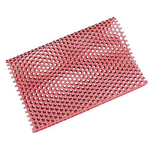 GREENADSCAPE Fußmatte für Haustiere Isoliermatte für Hundekäfige Reinigungsplatte Rot 30 x 45 cm sicheres Material für den Komfort Ihres Haustiers von GREENADSCAPE