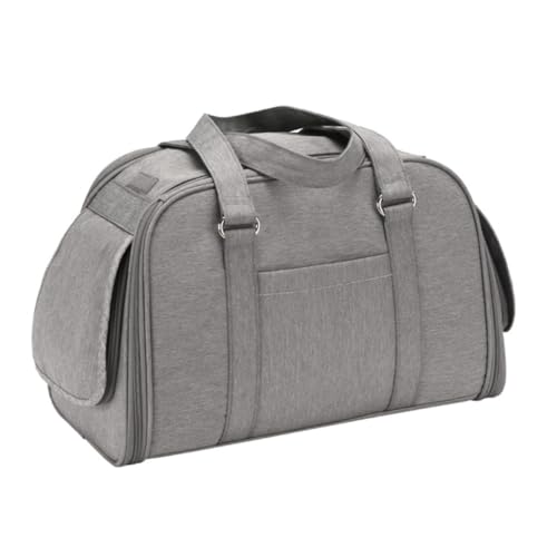 GREENADSCAPE 1stk Aus Der Haustiertasche Outdoor-Tasche Für Haustiere Haustierhandtasche Tragbare Haustiertasche Aufbewahrungstasche Für Katzen Hundetragetaschen Kleine Hundetasche Stoff Grey von GREENADSCAPE