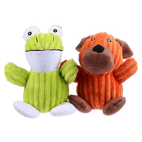 GREENADSCAPE 2St Plüschtiere für Haustiere Haustier Beißspielzeug Backenzahnspielzeug kauen Interactive Dog Toys interaktives Spielzeug Kauspielzeug für Hunde Backenzahnspielzeug für Hunde von GREENADSCAPE