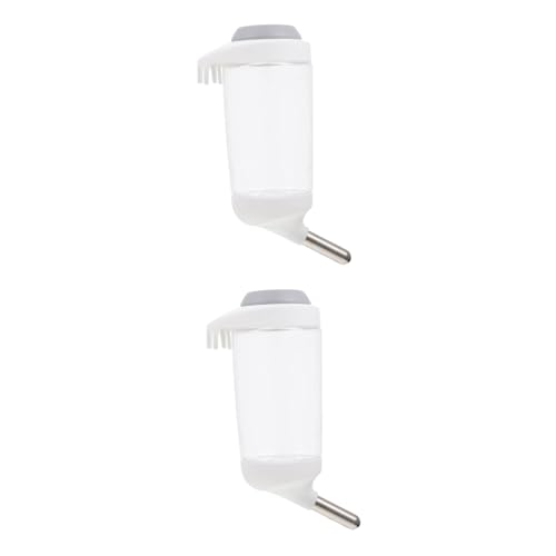 GREENADSCAPE 2PCs Haustier Extra große Reise Wasserflasche Hund Dispenser Auto Haustier Wasser Feeder für Indoor Outdoor von GREENADSCAPE