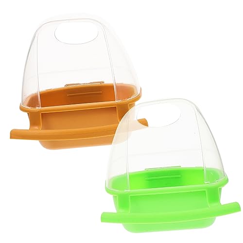 GREENADSCAPE Käfig Hängende Feeder Vogel Taube Lebensmittel Schüssel Vogel Feeder Tasse Vogel Futter Container von GREENADSCAPE