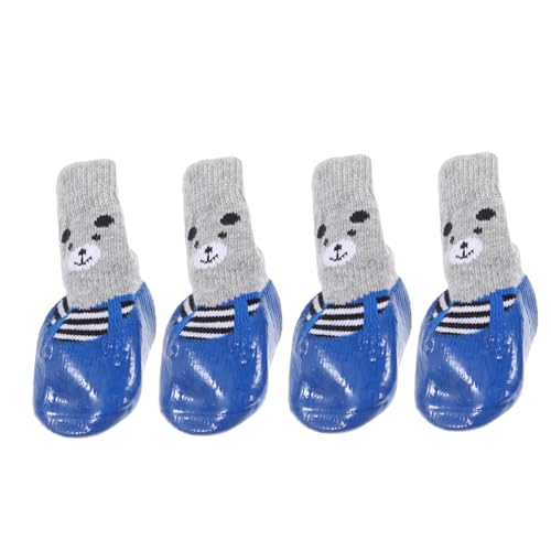 GREENADSCAPE Schuhe 4 Outdoor-haustiersocken, Atmungsaktive Hundeschuhe, Hundepfotenschutz, Welpenversorgung (l) Hundeschutzschuhe von GREENADSCAPE