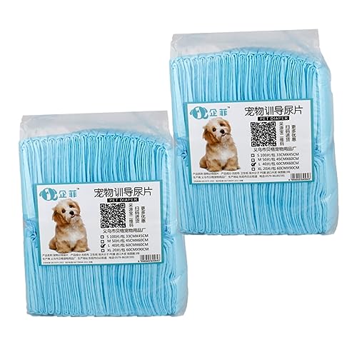 GREENADSCAPE 40st Trainingsmatten Für Haustiere Welpen Piddle-Pads Für Haustiere Hasen-PIPI-Pads Trainingswindeln Für Haustiere Windeln Für Das Hundetraining Pañales Desechables Blue von GREENADSCAPE