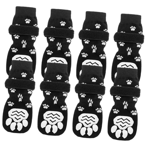 GREENADSCAPE 8St Hundesocken kompakte Haustiersocken Wiederverwendbare Socken für Haustiere pet Supplies hundepflege Wiederverwendbare Welpensocken Abriebfeste Katzensocken Reine Baumwolle von GREENADSCAPE