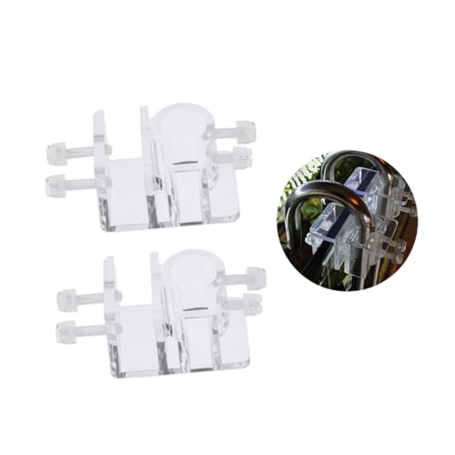 GREENADSCAPE Aquarien Wasserclip Schlauchhalter Für Aquarien Wasserrohr Klemme Fischtank Halterung Stabiler Halterungsclip Für Aquarienbedarf von GREENADSCAPE